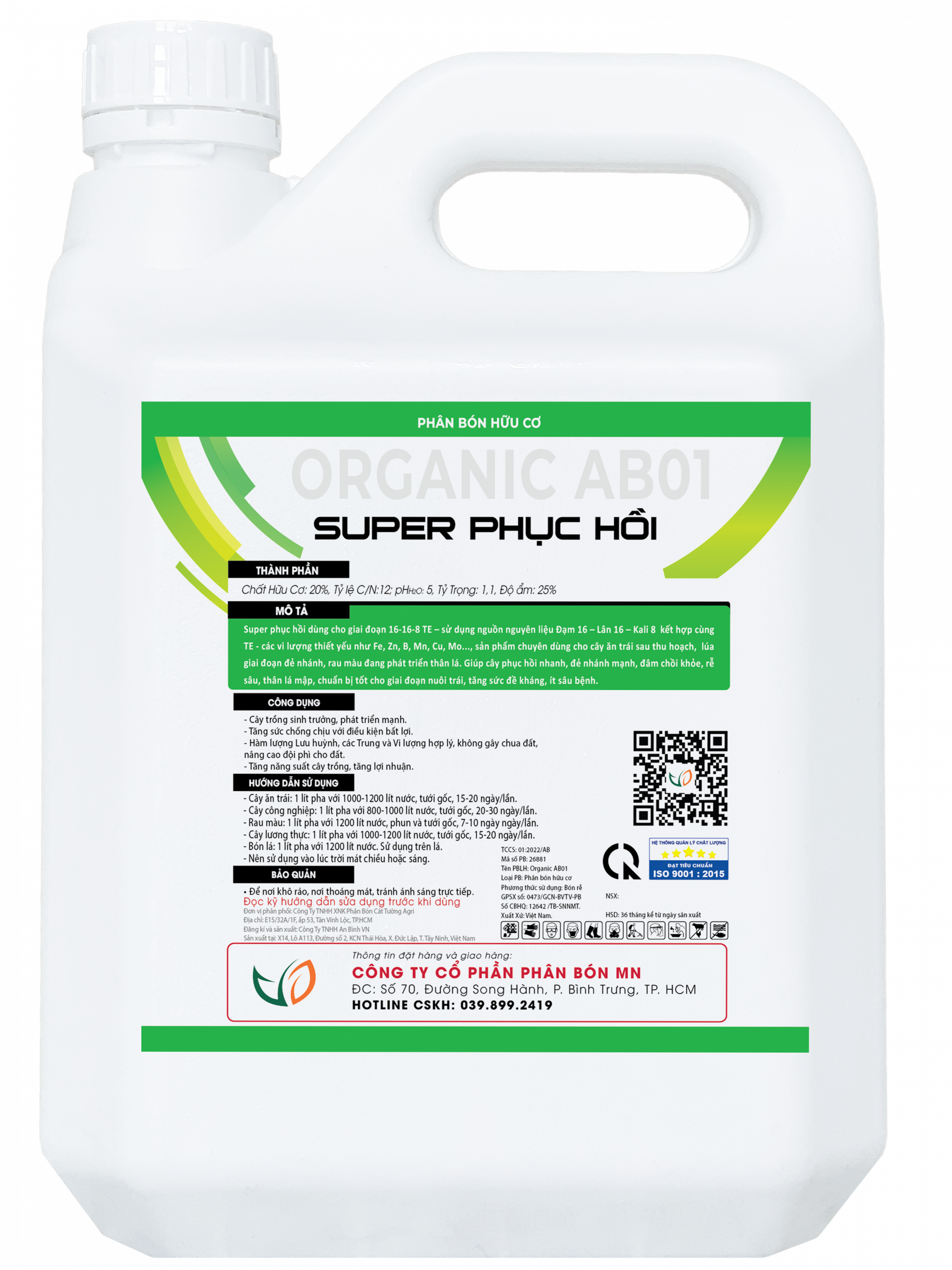 SUPER PHỤC HỒI 16.16.8+TE (5KG) - Ảnh 2
