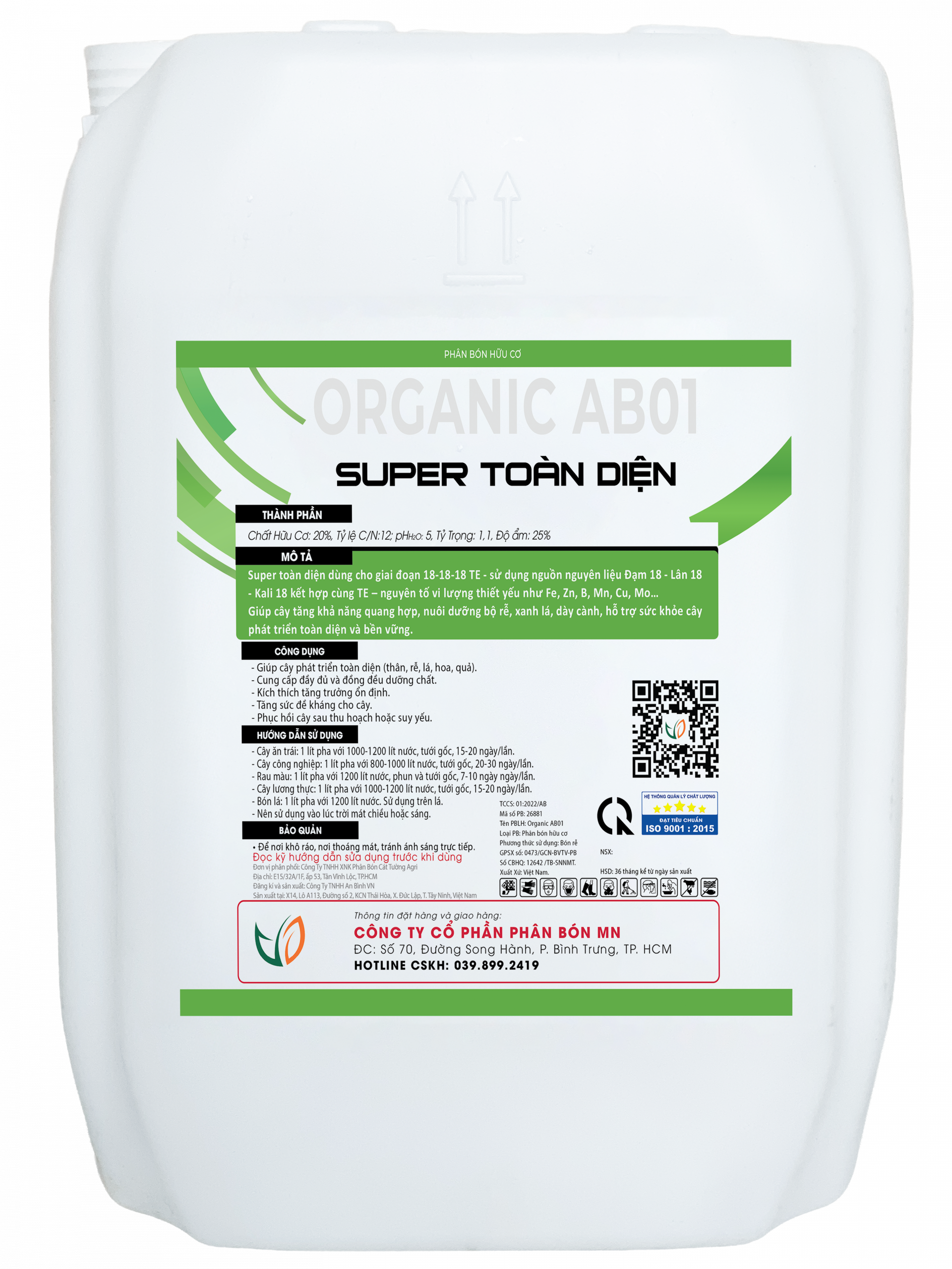 SUPER TOÀN DIỆN 18.18.18+TE (20KG) - Ảnh 2
