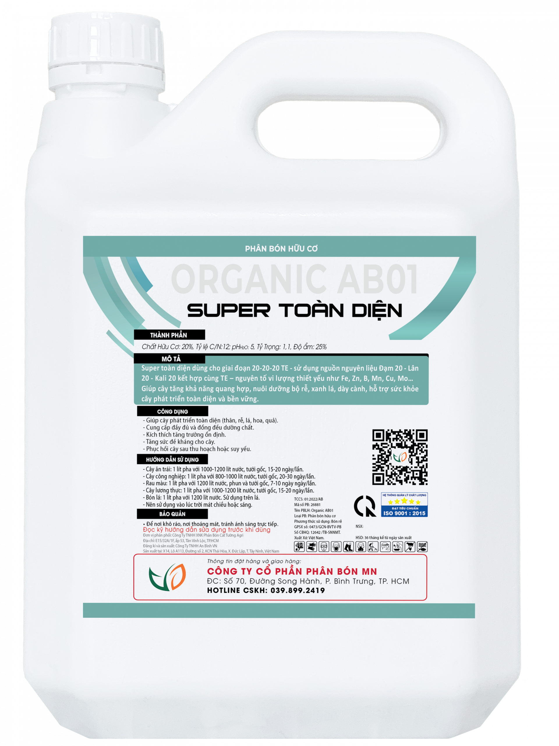 SUPER TOÀN DIỆN 20.20.20+TE (5KG) - Ảnh 2